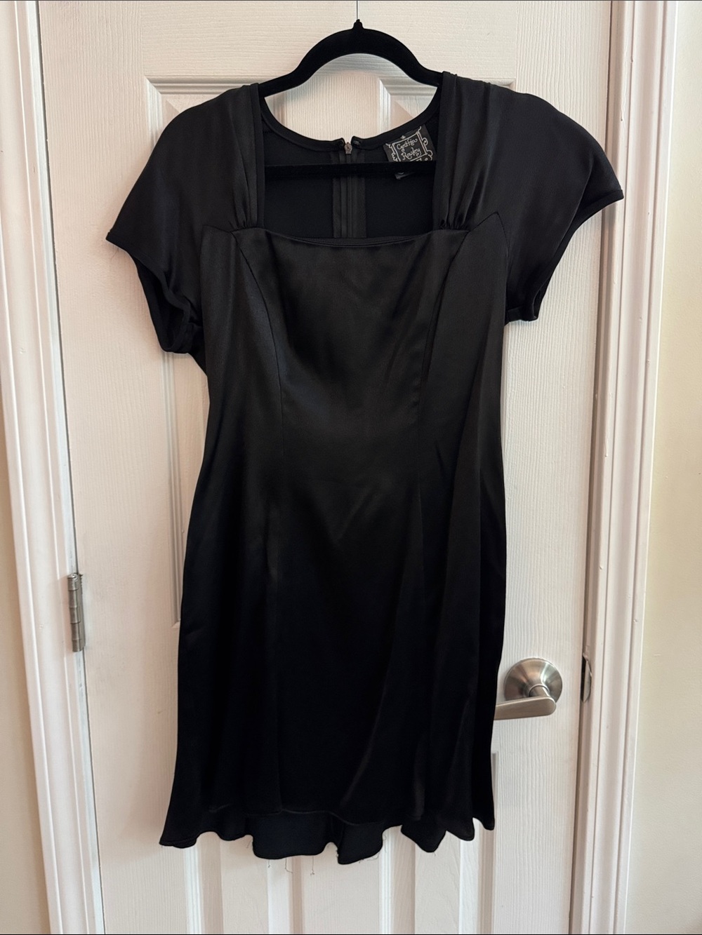 CYNTHIA ROWLEY Vintage 90s Satin Dress